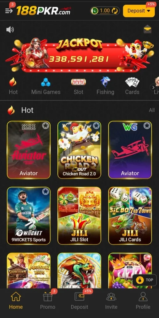188 PKR Game