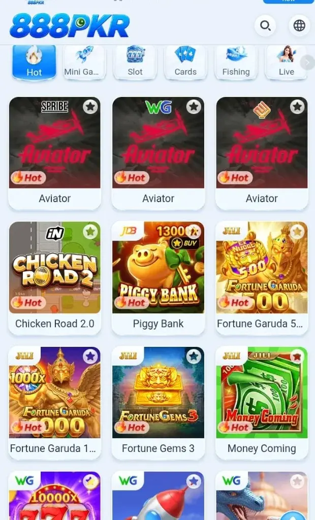 888 PKR Game